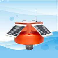 Boya de Calidad de Agua para Embalses No Tripulada con Sonda Óptica de Turbidez y Medidor de Sólidos Suspendidos Equipada con Panel Solar de 60W