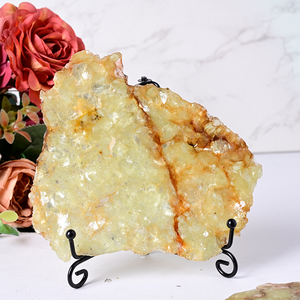 Vente en gros de tranches de phlogopite polies de style bohème de haute qualité, pierres de cristal de guérison pour la décoration intérieure et les cadeaux - Product Image 3