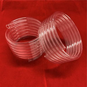 Tubo <span class=keywords><strong>de</strong></span> Cuarzo en Espiral, Tubería <span class=keywords><strong>de</strong></span> Sílice Fundida Resistente a Altas Temperaturas, para Calefacción, Alta Pureza, Tamaño Personalizado - Product Image 4