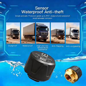 Système TPMS numérique externe CXT pour véhicules lourds, 2 ou 4 roues, avec alarme en temps réel, alimentation solaire, 433,92 MHz, pour semi-remorques et bus, fabriqué en Chine - Product Image 5