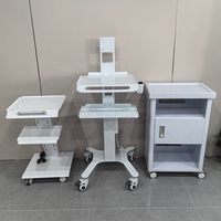 Chariot médical Great Life pour scanner dentaire, support de chariot, équipement de laboratoire, avec roues silencieuses et plateau porte-équipement
