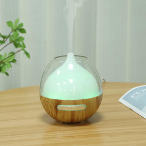 Diffuseur d'arômes ultrasonique miniature JCSY-313 0,5L USB, humidificateur à effet bois pour la maison, le bureau et l'utilisation sur le bureau - Product Image 1