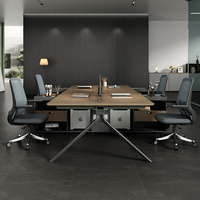 Mobilier moderne de poste de travail de bureau modulaire en métal avec table du personnel et cloisons de bureau
