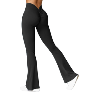 Servicio personalizado 2 en 1 ganchos ajustables <span class=keywords><strong>cintura</strong></span> recortador cinturón elasticidad sin costuras levantador de glúteos cadera <span class=keywords><strong>cintura</strong></span> <span class=keywords><strong>alta</strong></span> mujeres pantalones de Yoga - Product Image 4