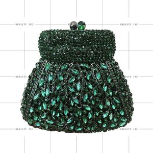 Sac à main de soirée classique pour femme, mini pochette scintillante en cristal et strass, pour fête formelle - Product Image 1
