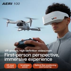 โดรน Aeri 100 มินิ พกพาสะดวก ถ่ายภาพทางอากาศแบบ HD เฮลิคอปเตอร์บินค้างอัตโนมัติ 360 องศา °   โดรนควอดคอปเตอร์บังคับวิทยุแบบพลิกได้ พร้อมแว่น VR - Product Image 6
