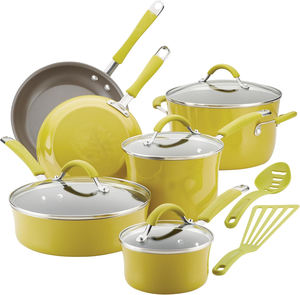 Batterie da cucina di alta qualità citronella verde ceramica Set pentole antiaderenti <span class=keywords><strong>granito</strong></span> - Product Image 1