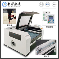 Machine de gravure et de découpe laser CO2 CNC 100W/80W 7050 avec tube en verre scellé pour acrylique, bois, MDF, verre, plastique