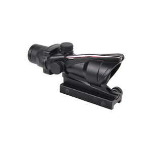 Tactique 4X32 véritable fibre rouge vue portée Illuminantion mer clou buccin forme point rouge optique équipement de chasse accessoire 20mm montage - Product Image 5