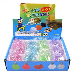 Juguete Antiestrés de TPR con Purpurina de 4 Colores, 5.5*4.5cm, Bola de Agua, Color Caramelo, para Aliviar el Estrés en la Oficina, Juguete Sensorial Antiansiedad - Product Image 2