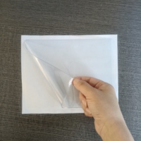 Pochettes autocollantes souples transparentes personnalisées en PVC, porte-étiquettes, porte-cartes adhésifs avec plusieurs tailles A5, A6, etc.