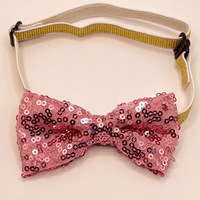 Zoyi Pet Ensemble d'anniversaire pour animaux de compagnie à motifs multicolores, comprenant un chapeau de fête scintillant, un nœud et un collier, en PU, pour la décoration de fêtes et les loisirs canins