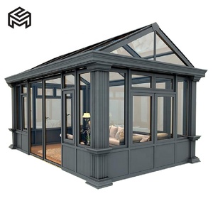 Nhôm kính ngoài trời nhà Tempered mở rộng sunroom - Product Image 4