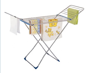 Sử Dụng Nhà 18M Xách Tay Thép Không Gỉ Quần Áo Khô Giá Bền Có Thể Gập Lại Vải Airer Cho Ban Công - Product Image 1