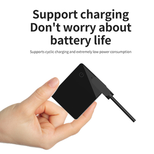 Super Mini Ultra-Thin Smart Air Tag GPS Tracker Locator <strong>Device</strong> Magnetic Charging Find My Card for Wallet IOS - Product Image 4