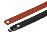 Pulsera de cuero PU USB Flash Drive 32GB 16GB 8GB 4GB Pen Drive PenDrive Flash Drive Memoria USB Flash Card USB Stick Pulsera