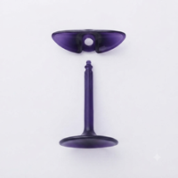 Conteneur COP incassable de 1 ml, piston translucide codé par couleur et piston en caoutchouc à joint hermétique pour marque privée haut de gamme