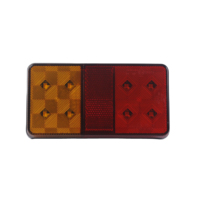 Pièces détachées pour camions, feu stop multifonctionnel 24V, feu arrière à LED pour bus