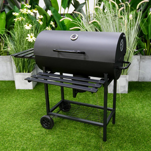 Parrilla de Carbón <span class=keywords><strong>Automática</strong></span> <span class=keywords><strong>Giratoria</strong></span> de Hierro para Exteriores, Nueva Llegada de Fábrica OEM, <span class=keywords><strong>Barbacoa</strong></span> Americana para 3-5 Personas - Product Image 4