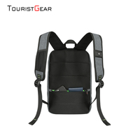 Mochila para Portátil con Panel Solar, Gran Capacidad, Resistente al Agua, Carga USB, Estilo Vintage, Unisex, para Viajes de Negocios