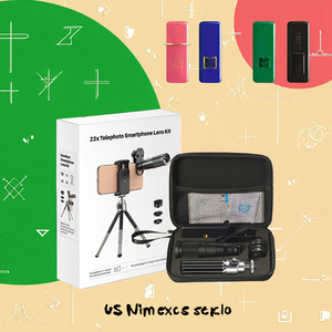 Kit d'objectifs pour téléphone <span class=keywords><strong>iPhone</strong></span> 4 en 1, objectif universel externe 22X téléobjectif grand angle fisheye macro manuel pour appareil photo, objectifs Pentax Sigma AF - Product Image 3