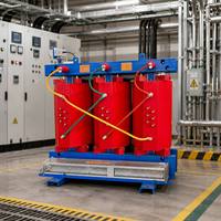 Fabricant fiable SCB13, transformateur de puissance de type sec à isolation en résine coulée haute efficacité 10 kV 11 kV 1600 kVA