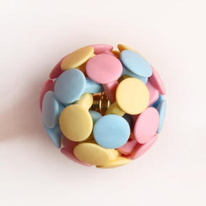 Pet Puppy Toy Colorful <b>Bell</b> with Sound and Light Rubber Chew Resistant Cat Interactive Toy Ball Supplies - Product Image 2