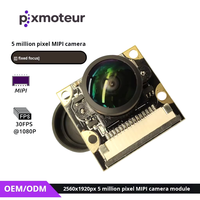 Módulo de Cámara MIPI CSI DVP de 5MP OV5647, Resolución 2592x1944, 30fps MJPEG, Compatible con NVIDIA Jetson Nano y Raspberry Pi