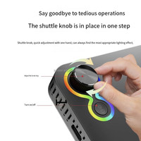 Lampe d'appoint LED RVB portable Inveer DV L7RGB pour appareil photo, éclairage vidéo couleur pour téléphone et caméra DV OEM