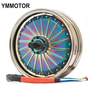 Motor de Buje Impermeable sin Escobillas de Alta Eficiencia de 13 Pulgadas y 4000W Mejorado para Motocicleta, Scooter, Ciclomotor YM-HY-134000 - Product Image 2