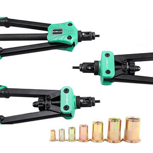 Main Manuel Rivet Écrou Pistolet Outil Setter <span class=keywords><strong>Insert</strong></span> Fileté Riveteuse Pinces Du Travail-Machine À Économie Pour Métrique M3 M4 M5 M6 M8 M10 M12 Écrou - Product Image 1