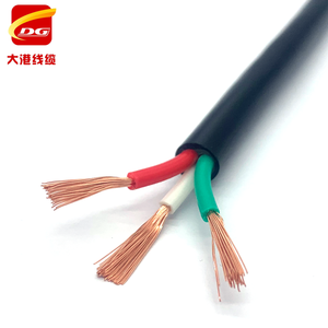 Câble électrique H05VV-F 4G1.<span class=keywords><strong>5</strong></span> 4G2.<span class=keywords><strong>5</strong></span> 4mm2 6mm2 <span class=keywords><strong>10mm2</strong></span> 16mm2 25mm2, cordon d'alimentation 300/500V, câble isolé en PVC - Product Image 2