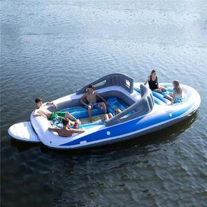 Nuevo Diseño 2026, Bote Inflable de PVC Personalizado, Isla Flotante para Fiestas con Capacidad de 100-500 kg - Product Image 2