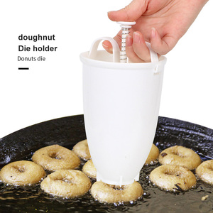 Molde portátil para hacer rosquillas, herramientas de cocina para hornear, dispensador Manual de gofres, fabricante de rosquillas, herramientas simples y rápidas para hornear DIY - Product Image 4
