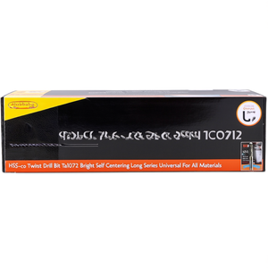 Hss-Co Twist <b>Drill</b> <b>Bit</b> Ta1072 Bright Self Centering <b>Long</b> Series Universal For All Materials - Product Image 2