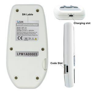 LYSUN LPM-101 전기 혈액 지질 측정기 병원 콜레스테롤 테스트 키트 혈액 지질 분석을위한 질병 예방 장비 - Product Image 4