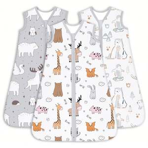 Gigoteuse d'hiver pour bébé, sac de couchage pour enfants, coton biologique, 12-18 mois - Product Image 3