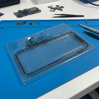 Verre numériseur d'écran tactile OCA pour iPhone X XR 11 12 13 14 15 Dynamic Island, remplacement d'écran OCA pré-installé, 100 % testé