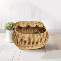 Panier de rangement en plastique style nordique avec couvercle pour collations, œufs, cosmétiques et bijoux – Meilleure vente