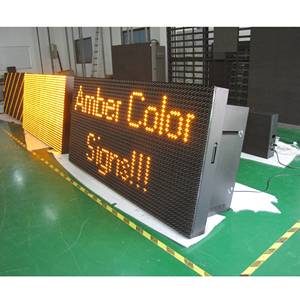 Độc Hổ phách/kép màu Độ sáng cao dấu hiệu giao thông VMS ngoài trời bảng điều chỉnh của biến tin nhắn cho đường cao tốc thành phố đường - Product Image 3