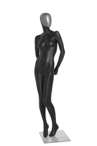หุ่นโชว์เสื้อผ้าไฟเบอร์กลาสสีดำด้านราคาถูกสำหรับร้านขายเสื้อผ้า หุ่นโชว์หญิง<span class=keywords><strong>ท่า</strong></span>ทางทันสมัยสำหรับขายส่ง - Product Image 6