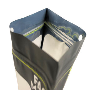 Sacs d'emballage cosmétique personnalisé crème pour le visage échantillon vide Sachet sachets zip-lock feuille d'aluminium métallisé masque facial sac sous vide - Product Image 6