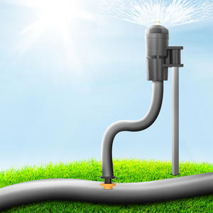 Soporte para cabezal de aspersor YK4102, conector de manguera de 8-12 mm para jardín, irrigación agrícola, unión de tuberías de agua - Product Image 2