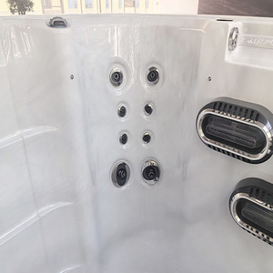 Système Balboa Acrylique Hot Tube Spa De Natation En Plein Air Avec Baignoire De Fête Massage Autoportant Vortex Hot Tube Spa - Product Image 5