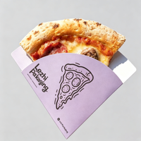 Emballage personnalisé en papier pour crêpes, cornets jetables, boîte à churros, emballage pour frites, support en papier pour gaufres glacées