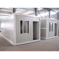 Conteneur pliable en acier de haute qualité de 20 pieds, respirant, taille personnalisée, utilisation portable pour bureaux, fabriqué en Afrique du Sud