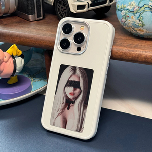 เคสโทรศัพท์ NFC จอแสดงผลม็<span class=keywords><strong>อบ</strong></span>3.7นิ้วสำหรับ iPhone 13 14 15เคสมือถือโปรเจคเตอร์ส่งสัญญาณแบบไร้สาย - Product Image 1
