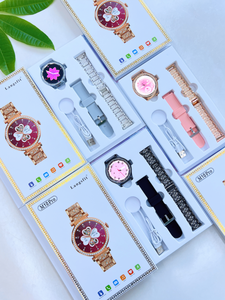 W10pro男女通用智能手表，带薄膜晶体管显示器IP67防水圆形手镯蓝牙呼叫健身跟踪器2025全新 - Product Image 4