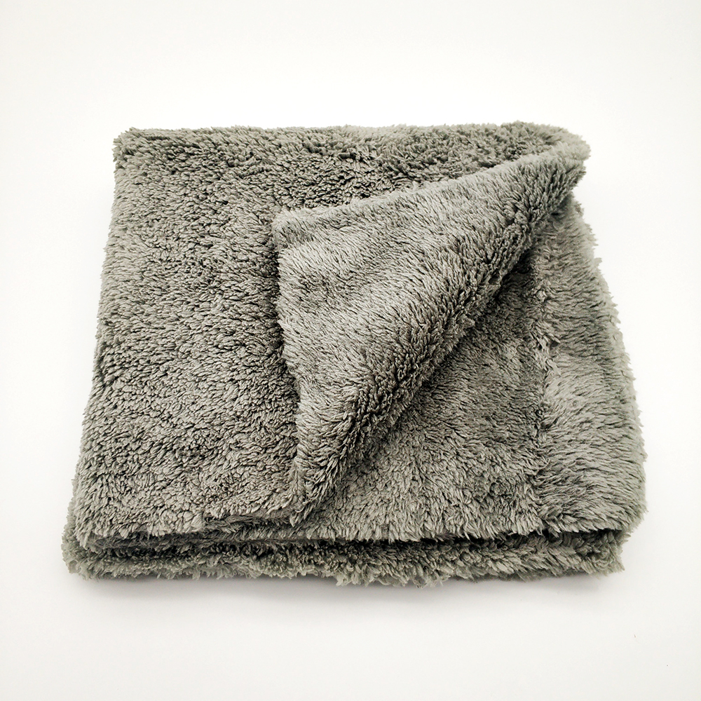 Коврик для мытья автомобиля Master D71100B, плюшевое безворсовое полотенце из микрофибры, 16 х16 дюймов, черного цвета, Премиум качество