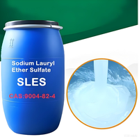 Sulfate de lauryl éther de sodium (SLES) 70% AES 70 Pâte Matière première cosmétique Produits chimiques pour les soins capillaires Détergent CAS 68585-34-2